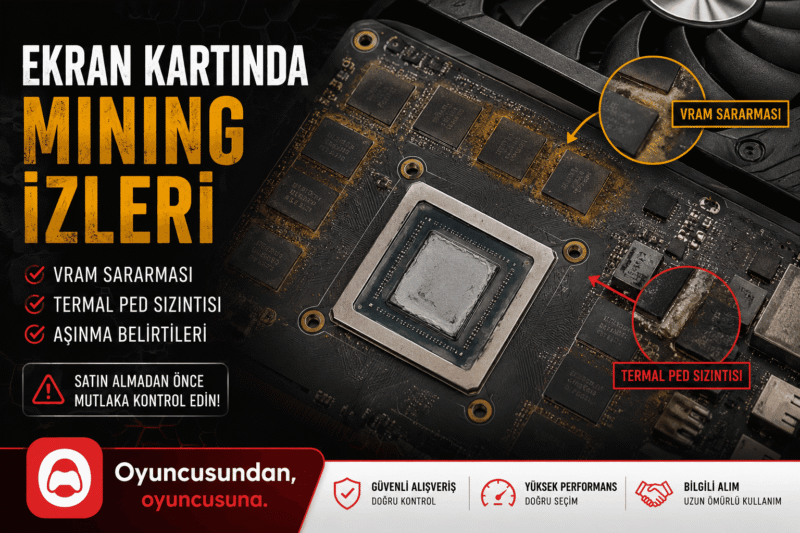 Mining Yapılmış Ekran Kartı Nasıl Anlaşılır? (Detaylı Rehber)