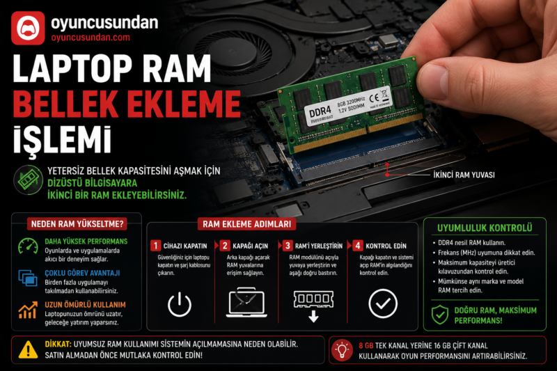 20.000 TL Altı Oyuncu Laptopu Tavsiyeleri (Ekonomik Modeller)
