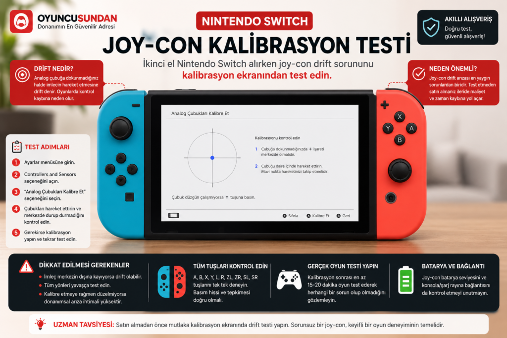 İkinci El Nintendo Switch Alırken Dikkat Edilecekler