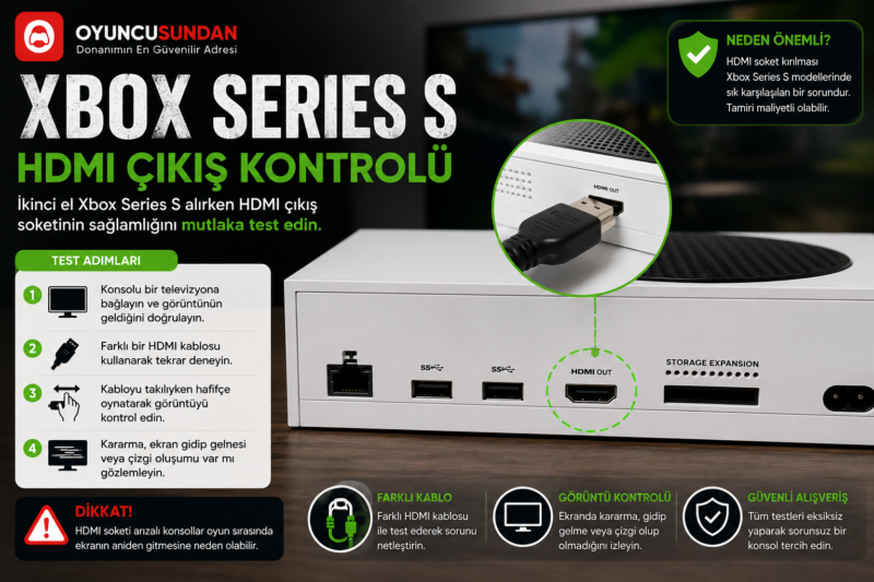 İkinci El Xbox Series S Alırken Dikkat Edilecekler (Rehber)