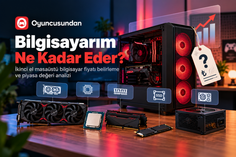 Bilgisayarım Ne Kadar Eder? İkinci El PC Fiyatı Nasıl Belirlenir?